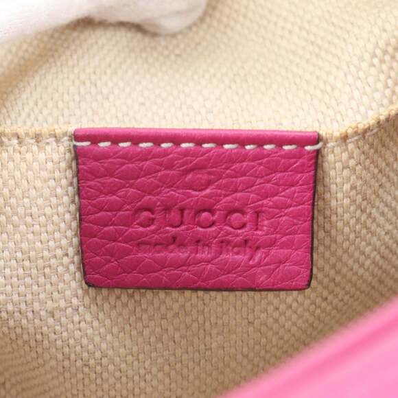 Gucci Soho Small Disco 308364 Leather Shoulder/Crossbody Bag with Tassel, Wom... - Picture 8 of 9